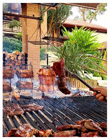 Churrasco de chão